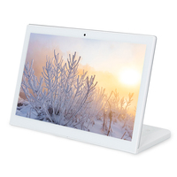 Tablette d'affaires en forme de L 14 pouces Android 13 affichage horizontal RJ45 WiFi tablette tactile PC pour banque Restaurant hôpital