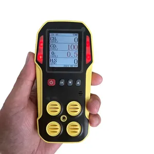 Competitive price portable battery powered gas leak detector ch4 biogas methane combustible multi gas meter detector