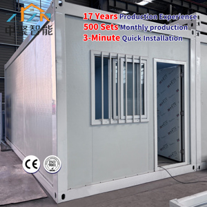 Casa Modular Prefabricada <span class=keywords><strong>con</strong></span> Estructura de Acero, Tipo Contenedor, en Kit, para Venta - Product Image 1