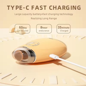 เครื่องตัดเล็บนิรภัยแบบชาร์จ USB สำหรับเด็กทารก เด็ก ผู้สูงอายุ 3 ระดับความเร็ว พร้อมหน้าจอ LCD ดิจิตอล เครื่องตัดเล็บไฟฟ้าอัตโนมัติ - Product Image 4