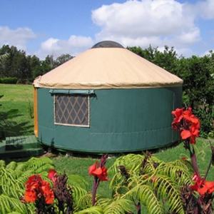 Tente de yourte de cadre en bois d'anticorrosion yourte extérieure de camping logement de tente de yourte de résistance au vent de Ger mongol imperméable - Product Image 1