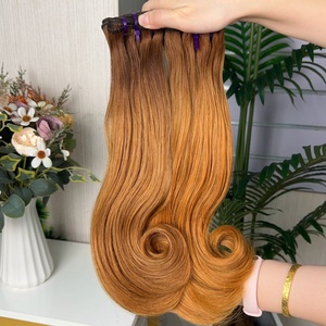 12a Fumi Super Double Drawn Virgin Human Hair Hook Straight Bundles - Product Image 6