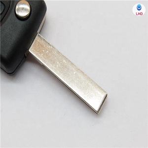 3 boutons Flip Clé À Distance Coque Clé pour PEUGEOT 407 <span class=keywords><strong>307</strong></span> 308 607 CE0536 Noir Parfait ABS Remplacer Étui à Clés De Voiture 30 Pièces - Product Image 5