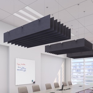 Suspension de déflecteur de plafond d'art <span class=keywords><strong>acoustique</strong></span> ignifuge de type palatial esthétique nouveau panneau de plafond <span class=keywords><strong>acoustique</strong></span> ignifuge insonorisé moderne - Product Image 5