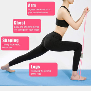 YETFUL瑜伽环八角张量肩部和背部普拉提环健身张力带拉伸胸部放大器 - Product Image 3