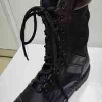 CMH, bottes de randonnée à semelle extérieure en caoutchouc anti-choc, bottes tactiques noires d'entraînement en plein air à double joint, populaires sur le marché de la colombie HSM290
