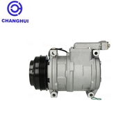 Compresseur de climatisation 447200-5750 500341617 99488569 adapté aux camions Iveco, unités tracteur, pompe de climatisation 12V 10PA17C 4 rainures
