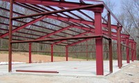 Estructura de acero de baja altura prefabricada industrial moderna que construye un kit de Marco