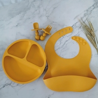 1 pièce, set de Table pour enfants LFGB, en Silicone, pièce de monnaie certifié