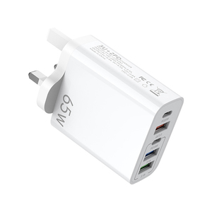 Timebox pengisi daya <span class=keywords><strong>USB</strong></span>-<span class=keywords><strong>C</strong></span> PD 20W ganda 65W, pengisi daya cepat dengan perlindungan OTP/OVP colokan US EU - Product Image 3