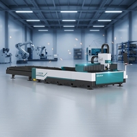 Mesin Pemotong Laser LX3015HC 1530 Daya Tinggi 1000w-12000w dengan Meja Pertukaran, Mesin Pemotong Logam untuk Dijual