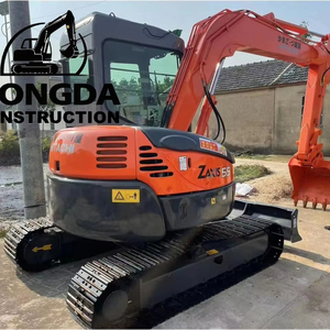 รถขุดฮิตาชิ 55 มือสอง น้ำหนัก 5.5 ตัน รุ่นปี 2022 ZX55 สภาพดี พร้อมอะไหล่หลักและวิดีโอตรวจสอบ - Product Image 1