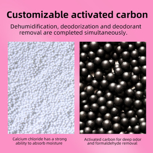 Sachets déshumidificateurs suspendus pour armoire, désodorisant au chlorure <span class=keywords><strong>de</strong></span> calcium, pour maison, voiture, placard, 400 ml, rechargeables, élimination <span class=keywords><strong>de</strong></span> l'<span class=keywords><strong>humidité</strong></span> - Product Image 3