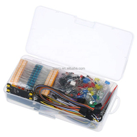 ZOPRO 14102515 830 Hole R3 Component Pack Kit de démarrage avec potentiomètre, résistance, condensateur, diode, module