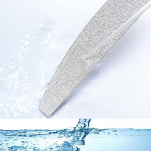 Willow Leaf Emery <b>Nail</b> <b>File</b> Thick Curved <b>Nail</b> Polish Rubbing Strip Portable Manicure Tool - Product Image 3