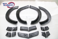 Extensions d'ailes en fibre de carbone pour Dodge Challenger SRT Hellcat 2015-2018, élargisseurs d'arche de roue