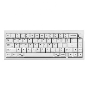 คีย์บอร์ดโปรไฟล์เชอร์รี่สีขาว/ดำ jp/ US/Thai/keycaps 129สำหรับ MX สวิตช์แป้นพิมพ์กลไก - Product Image 1