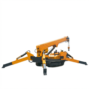 Grúa Araña <span class=keywords><strong>de</strong></span> 3, 5 y 8 Toneladas, Mini Grúa <span class=keywords><strong>de</strong></span> 5m y 10m para Construcción, Diésel, Eléctrica, Ahorro <span class=keywords><strong>de</strong></span> Energía - Product Image 3