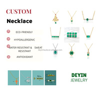 DEYIN Fabricants de bijoux fins en argent 925, colliers, boucles d'oreilles, bagues, bracelets, logo personnalisé, cadeau pour femme et homme