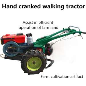 15 एचपी पैदल ट्रैक्टर मिनी ट्रैक्टर कृषि इलेक्ट्रिक स्टार्ट मॉडल, 1 मीटर रोटरी टिलर कुशल और श्रम की बचत से लैस - Product Image 3