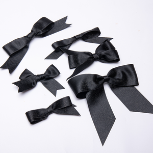 โบว์ริบบิ้นผ้าซาตินขนาด 3 นิ้ว แบบกำหนดเอง พร้อมสายรัดแบบบิด สำหรับตกแต่งห่อของขวัญ โบว์ริบบิ้นโกรเกรนสำเร็จรูป มี 245 สี - Product Image 6