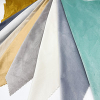 Tissu d'ameublement en velours hollandais imperméable 300GSM 140cm pour canapé, vente en gros de velours pour meubles