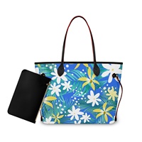 Nouveauté : Sacs à main en cuir PU pour femmes, impression personnalisée à la demande, style insulaire, tatouages polynésiens, sac à main de luxe pour femmes