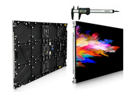 Layar LED Indoor Ultra HD Instalasi Tetap Video Wall untuk Toko Ritel Pusat Perbelanjaan Leddisplay Tv