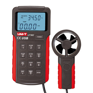 UNI-T UT360 ซีรีส์เครื่องวัดความเร็วลม UT361 UT362 2m/s ถึง 30m/s 0.001 ถึง 999900CFM จอแอลซีดีแบ็คไลท์ HVAC 2044 ตั้งค่าการจัดเก็บข้อมูล - Product Image 4