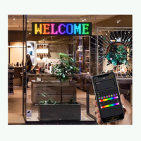 Écran publicitaire flexible RGB pour fenêtre arrière de voiture