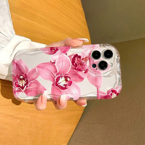 <span class=keywords><strong>Cover</strong></span> per Cellulare in Silicone TPU di Lusso con Stampa Floreale <span class=keywords><strong>Rosa</strong></span> e Bordo Ondulato per <span class=keywords><strong>iPhone</strong></span> X Xr Xs <span class=keywords><strong>Max</strong></span> 11 12 <span class=keywords><strong>13</strong></span> 14 15 16 17 - Product Image 4