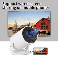 Mini projecteur portable YDH-HY300 2026 prenant en charge la 4K avec écran de projection sans fil double Wi-Fi de 94 pouces et 500 lumens pour utilisation en intérieur
