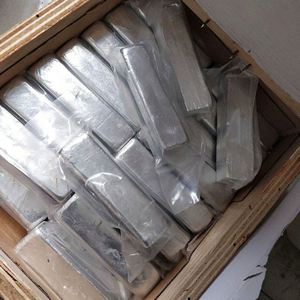 แท่งโลหะเงินอินเดียม 4n5 บริสุทธิ์ 99.995% บรรจุภัณฑ์ไม้สีขาว - Product Image 6