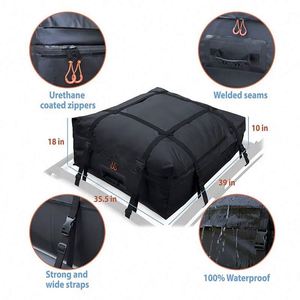 Free Sample Waterproof Heavy Duty Roof Top Luggage Storage <b>Bag</b> Rooftop <b>Cargo</b> Carrier <b>Bag</b> - Product Image 4