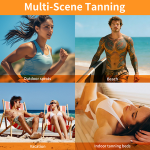 Lotion bronzante hydratante rapide OEM ODM, non grasse, pour soins de bronzage en solarium, accélérateur de bronzage - Product Image 6