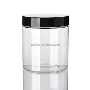 Body Scrub container Bath Salt Packaging 30 g 40g 50 g 60 g 80g skincare cream shea butter cosmetic jars with white black lids