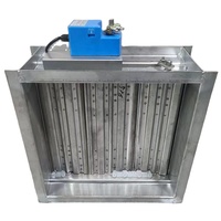 Aérateur de conduit d'air, contrôle du volume d'air, registre de ventilation, registre électrique coupe-feu pour système HVAC