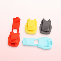 Cordon de serrage en plastique pour vêtements, antidérapant, pour lacets, bande élastique paresseuse, cordon de serrage extensible et réglable, clip d'extrémité coloré