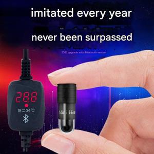 Alta qualidade USB Bluetooth Aquecedor Mobile App Controle Display Digital Quartz Mini Power-off Quando Fora de Água Acessório de Aquário. - Product Image 4