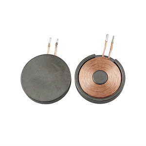 Bobina Transmisora de Carga Inalámbrica Mini, Bobina Blindada de Ferrita de 5-10W con Cables Estañados - Product Image 3