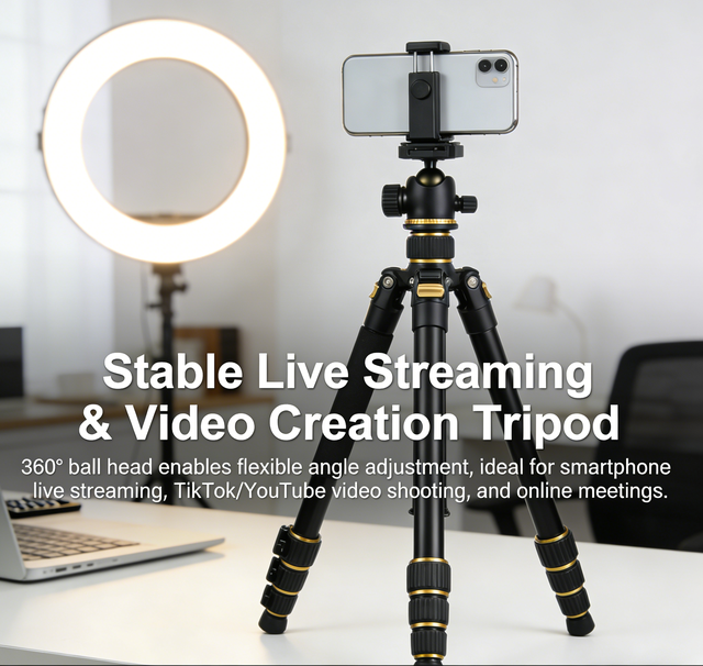 Professional Travel Tripod Foldable Monopod 360 Degree Panoramic Ball Head Digital SLR Cameras Telescopes Carbon Fiber