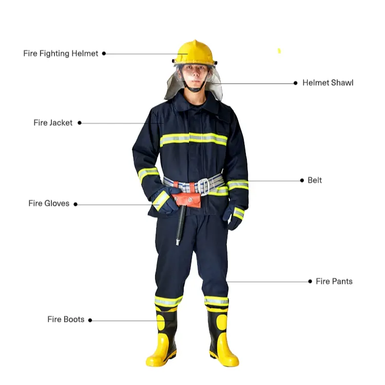 消防スーツCE EN 469消防スーツ認定消防服