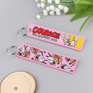 Portachiavi con Etichetta Tessuta di Rick e <span class=keywords><strong>Morty</strong></span>, Accessorio per Badge da Ufficio in Tessuto Cartoon - Product Image 3