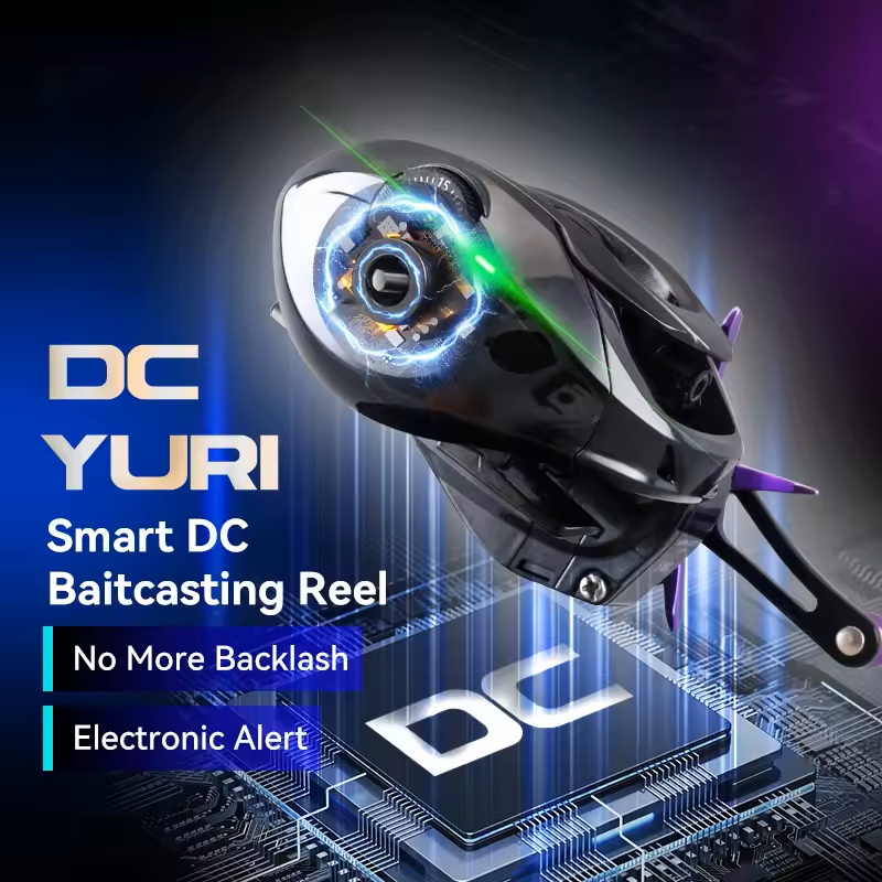 BEARKING YURI-DC Electronic Brake Baitcasting Reel 158g Micro