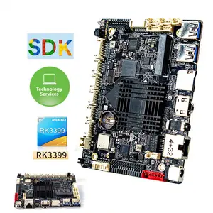 OEM ODM 공장 RK3399 RK3566 RK3568 RK3588 BT 와이파이 이더넷 내장 락 칩 PCB 안드로이드 마더 보드