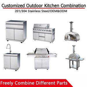 屋外BBQキッチン屋外キッチンガーデン州屋外ステンレス钢屋外グリル付きカスタム - Product Image 2