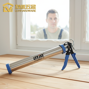 <span class=keywords><strong>Pistolet</strong></span> à calfeutrer manuel de haute qualité <span class=keywords><strong>600</strong></span> <span class=keywords><strong>ml</strong></span> avec aiguille, outil de calfeutrage industriel pour <span class=keywords><strong>silicone</strong></span> - Product Image 1