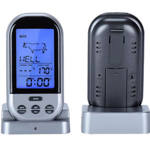 Thermomètre électronique alimentaire sans fil avec sélection de viande, outil de mesure de la température de cuisson pour barbecue de <span class=keywords><strong>cuisine</strong></span> - Product Image 1