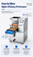 Déposant automatique de biscuits faisant la machine de haute qualité pain mou cookie commercial multifonctionnel Cupcake faisant la machine