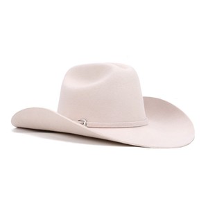 Sombrero de Vaquero LAISE OEM de Alta Gama, 100% Fieltro de Lana Australiana, con Banda Negra, para Fiestas Casuales, Deportes y Actividades al Aire Libre - Product Image 3